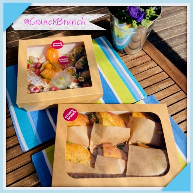 Crunch Brunch picnic ja focaccia sandwich platterit